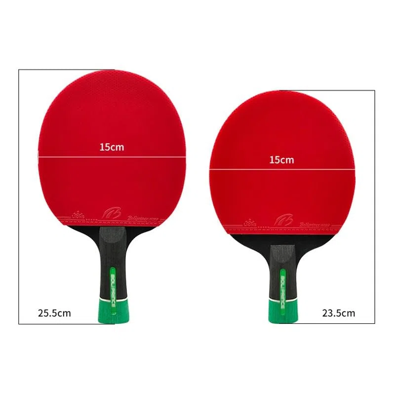 Mazza da ping pong professionale, racchetta, mazza for intrattenimento domestico, allenamento indoor e outdoor, competizione(Long Handle)