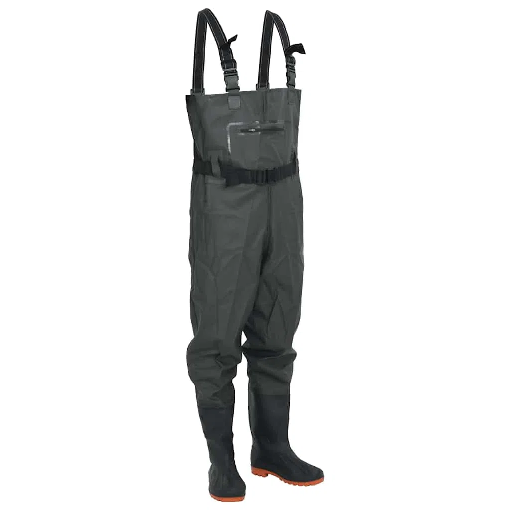 vidaXL Stivali da Pesca Tuta da Pesca con Stivali Wader con Stivali