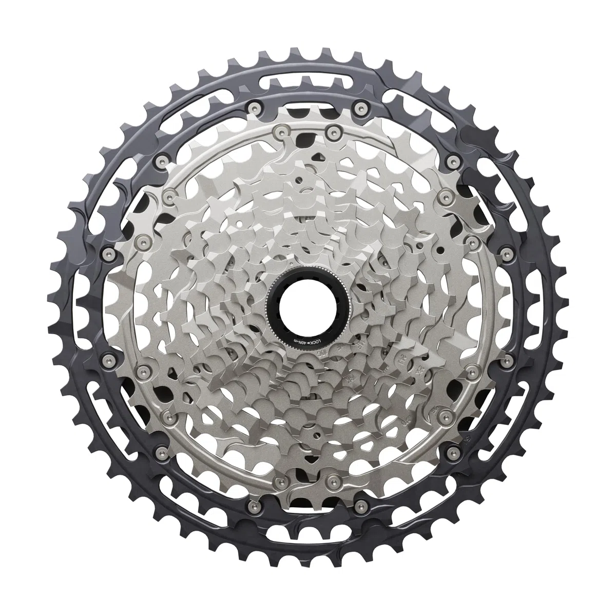 SHIMANO Cassette 12 Speed 10-51T CS-M8200 Deore XT Hyperglide+ componente bici per compatibilità