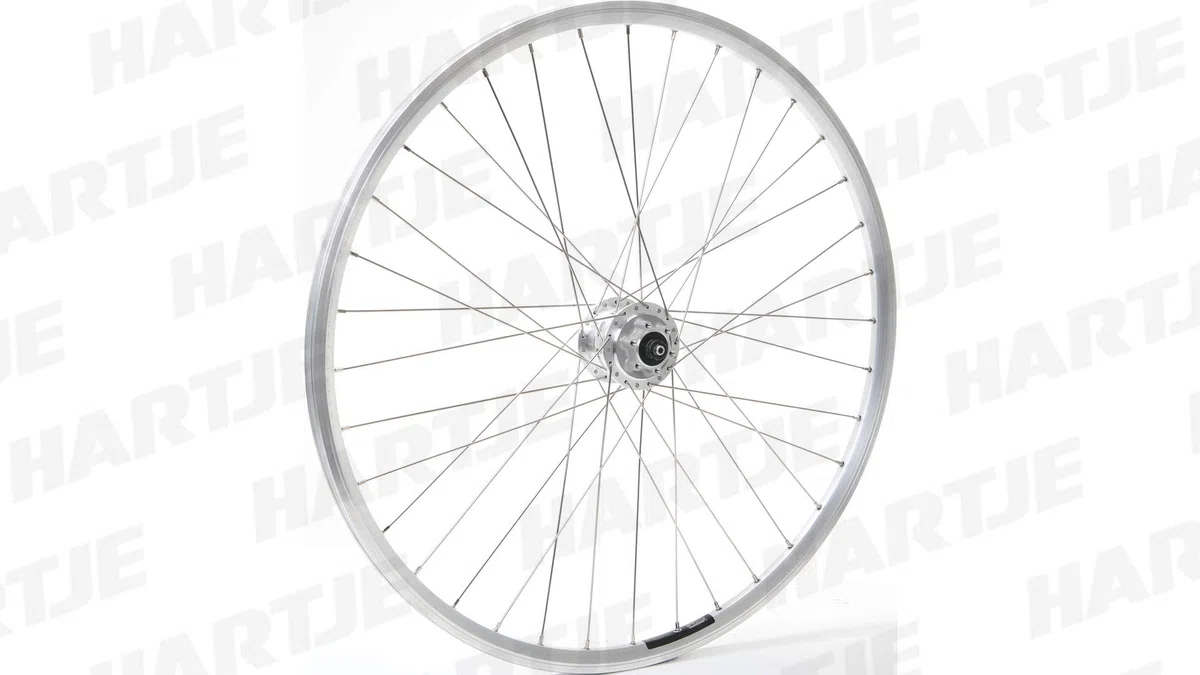 Contec Unisex - Adulto Classic Z19 Ruota Anteriore Cerchio, Argento Anodizzato, 28" (19-622)