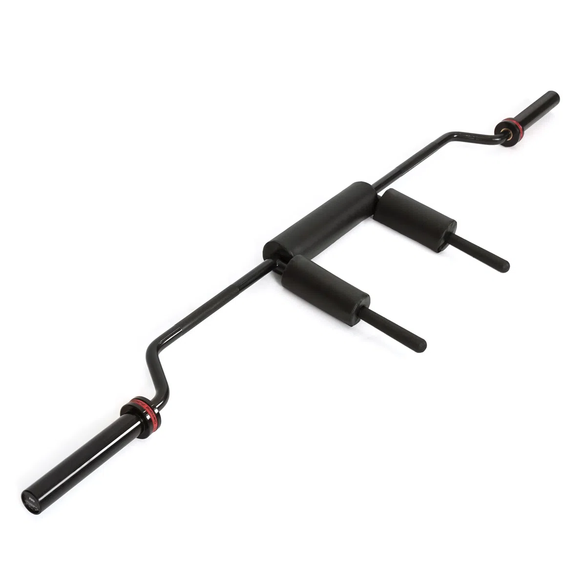 DIAMOND Bilanciere Safety Squat Comfort Superiore [220 cm, Max 250 kg] Ideale per Allenamento Low Body Ø Foro 50 mm