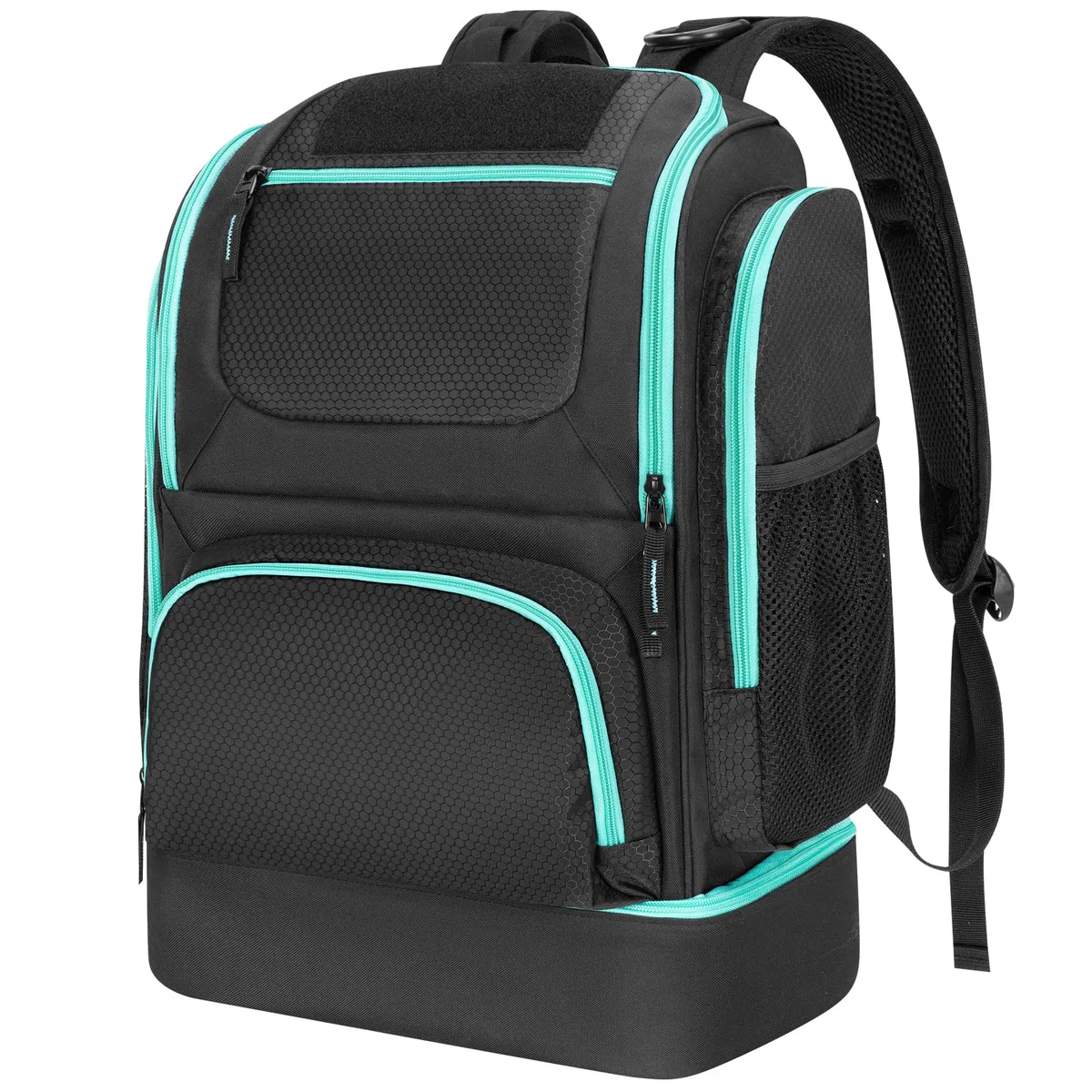 GOBUROS Borsa da Nuoto per Nuotatori con Scomparto per Scarpe, Zaino da Piscina per Uomini e Donne, Borsa con Tasche Multiple per l'Organizzazione dell'Attrezzatura