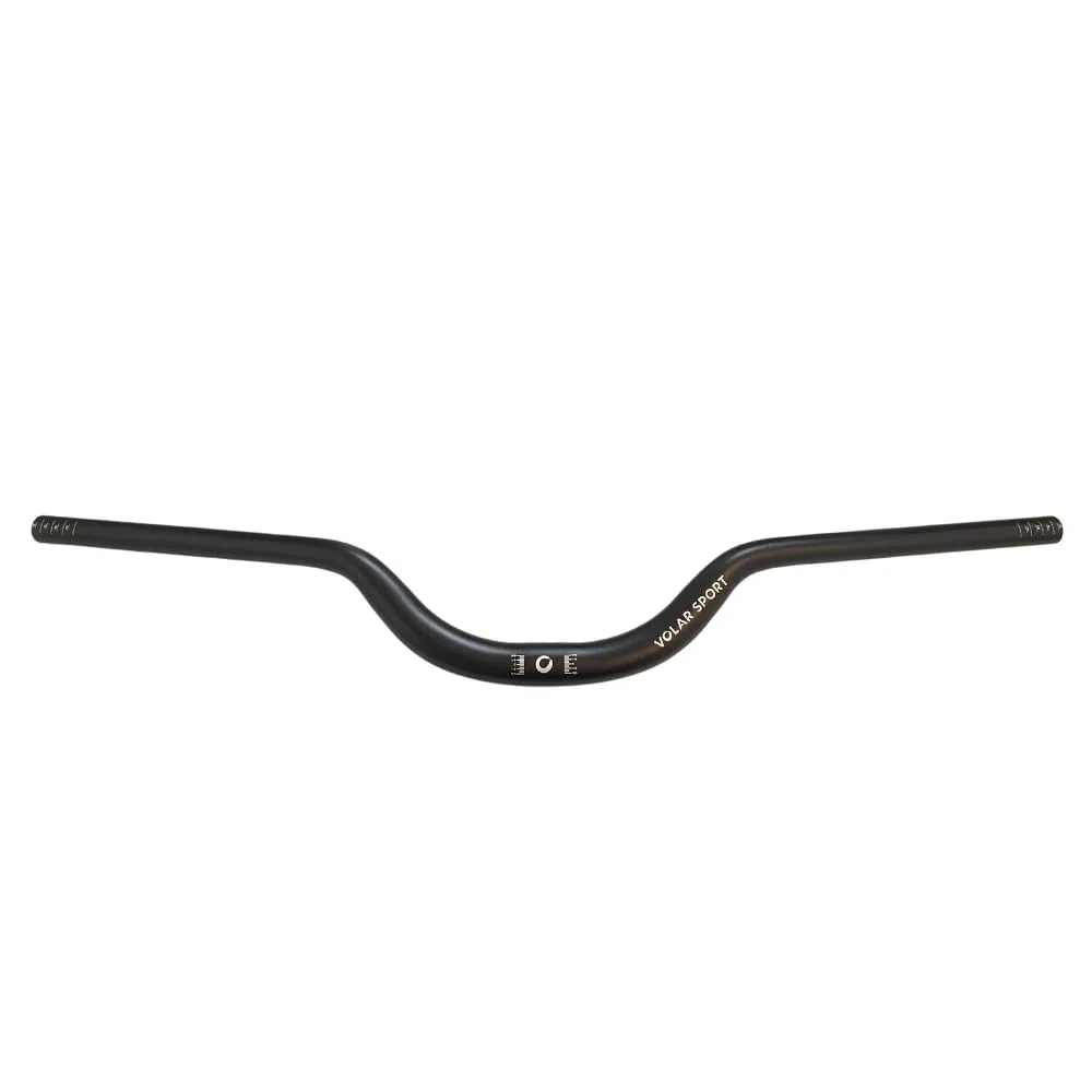 Manubrio Rialzato rinforzato altezza 65mm e piegatura 12" in Alluminio 6061-T6-31.8 x 780 mm - 450 grammi per Mountainbike pesanti e Talaria & Sur-ron