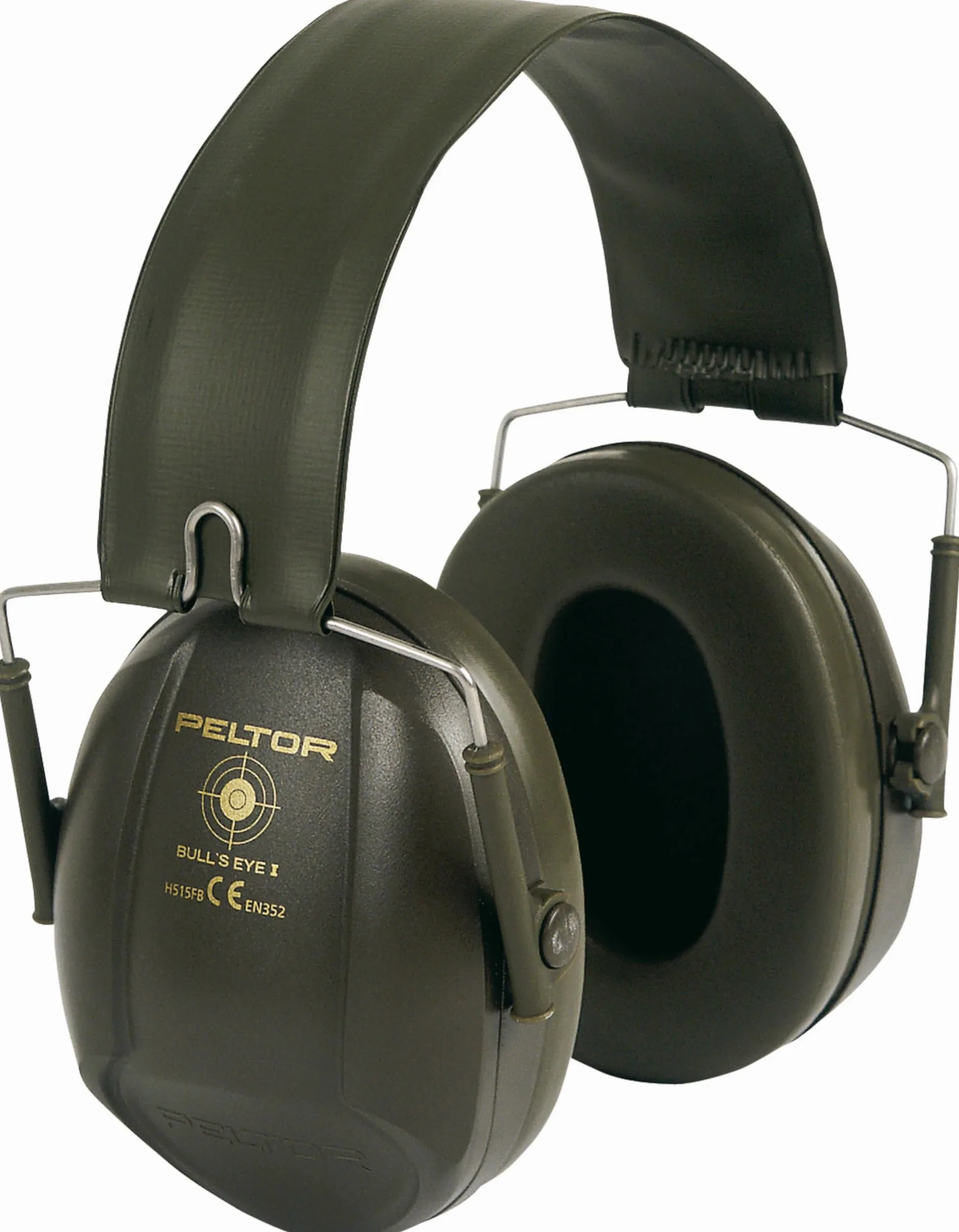 3M H515FB-516-GN Cuffie Protettive, Pieghevole, 27 dB, Verde