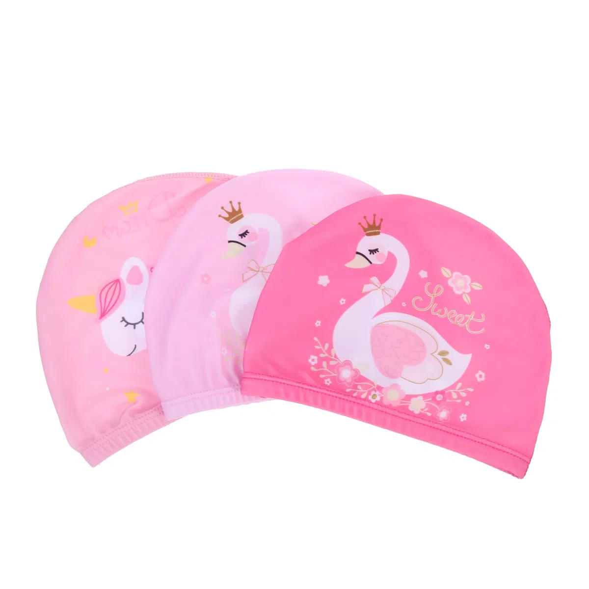 BESPORTBLE Cuffia Da Nuoto Caps Cuffie Da Doccia Per Cuffie Da Nuoto Cuffie Da Bagno Dei Cartoni Animati Cappelli Da Bagno Swim Capp Per Rosa Poliestere