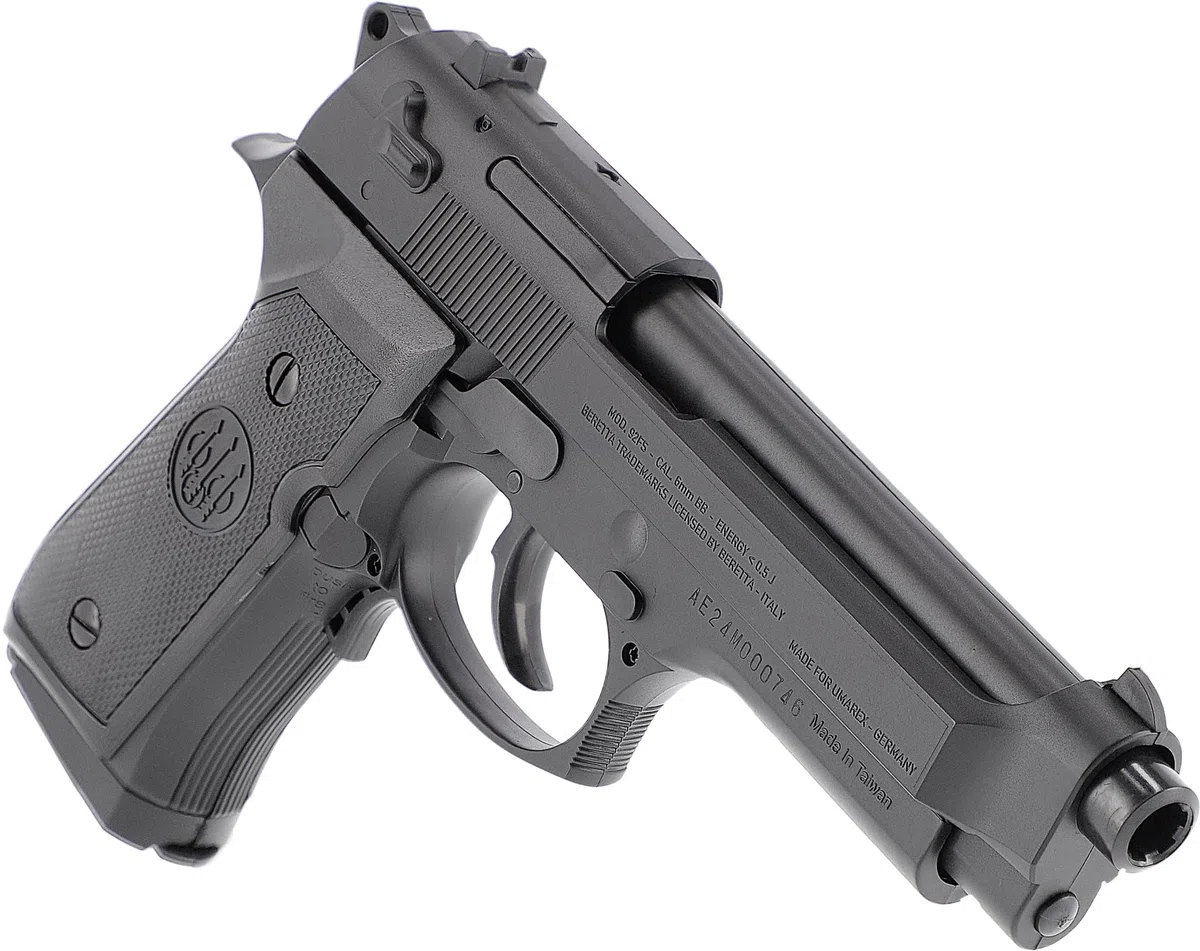 BERETTA Softair 92 FS 0.5 Joule, Unisex, Nero, Taglia Unica