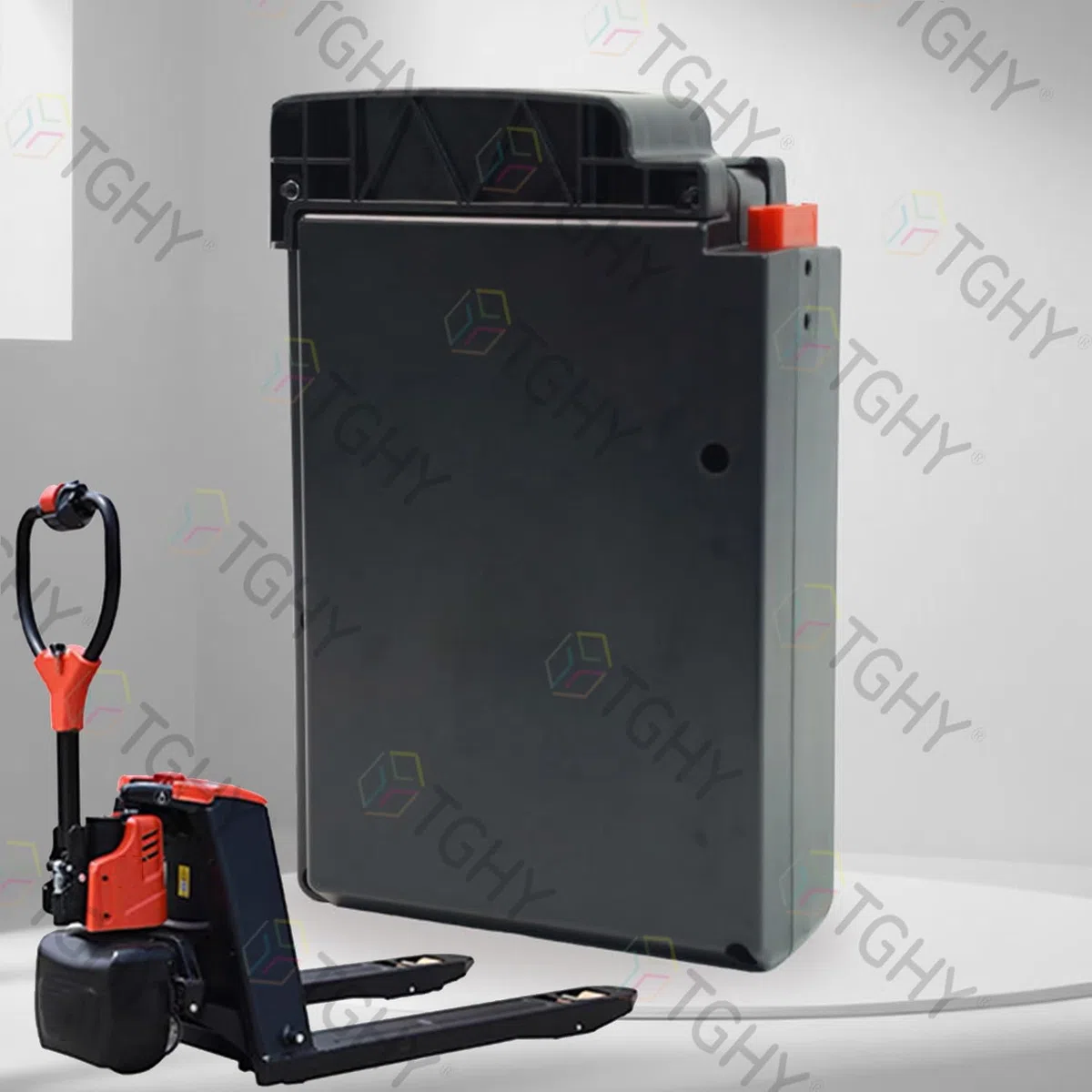 TGHY Transpallet Elettrico a Batteria da 24V 20AH | Scheda BMS integrata per carrelli elevatori elettrici F3 e F4, carrelli elevatori manuali resistenti all'acqua, batteria