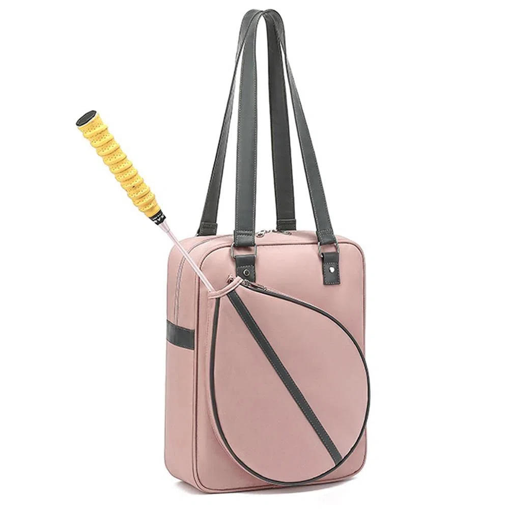 KENANLAN Borse da tennis da donna, borsa da badminton, borsa da badminton, borsa da tennis, borsa a tracolla per uomo e donna, per tenere racchette da tennis, borsa da palestra portatile per sport