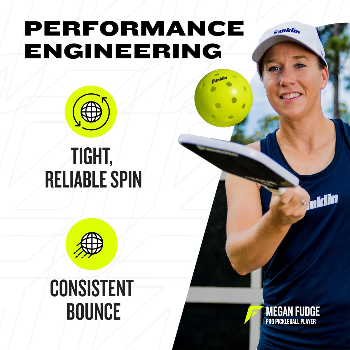 Franklin Sports X-40 Outdoor Pickleballs - USA Pickleball (USAPA) Approved Pickleball Balls - Official US Open Ball