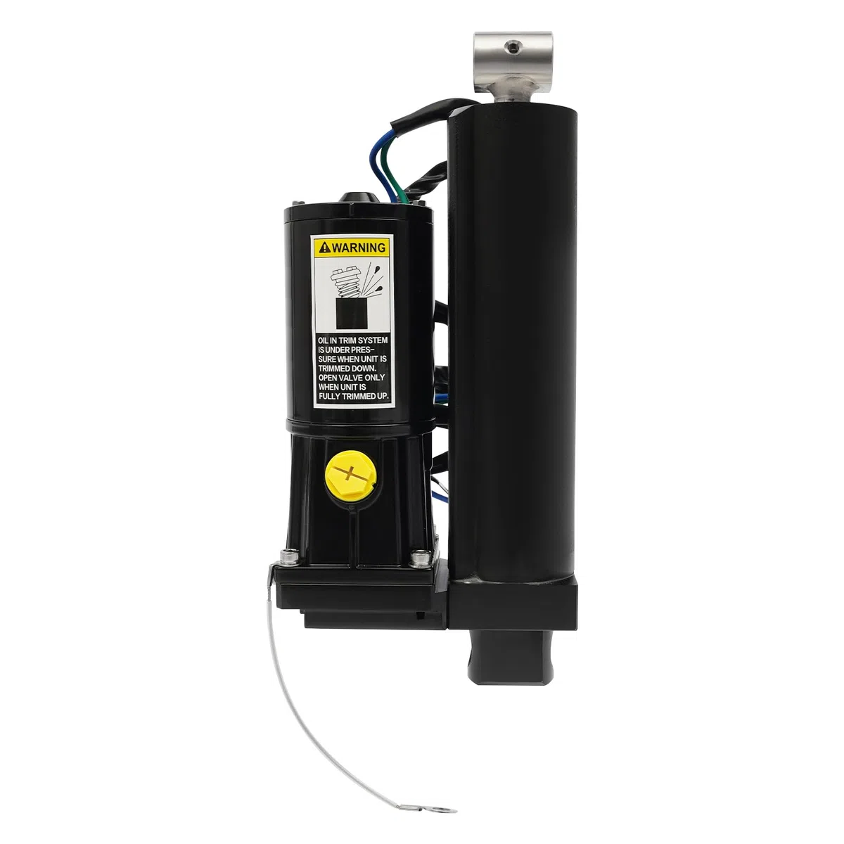 Power Trim & Tilt Assembly per fuoribordo, 12 V, 500 W, regolazione dell'altezza IP67, per motori Yamaha 40-60 CV a 4 tempi, lega di alluminio con anodizzazione dura, involucro protettivo per