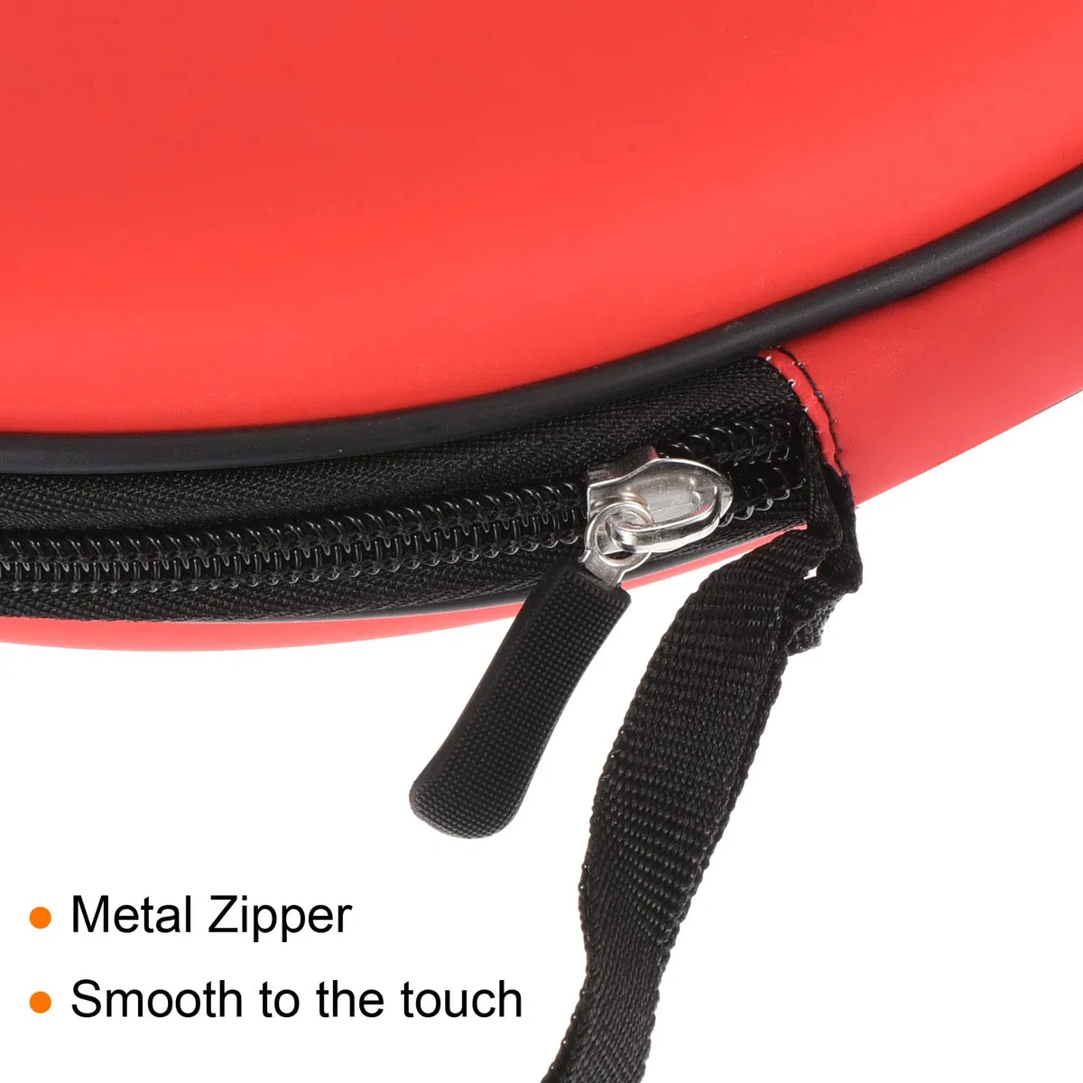 PATIKIL Tavolo Tennis Racchetta Custodia, Ping Pong Paddle Custodia Dura Copertura Contenitore Borsa Zucca Forma per Sport Accessori, Rosso