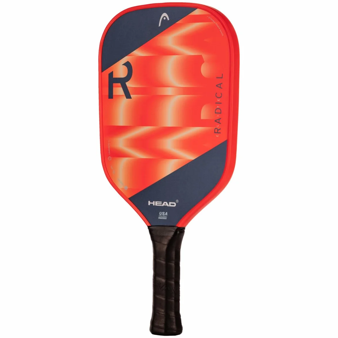 Head Elite Radicale - Head Radical Elite - Pagaia per Pickleball in Fibra di Vetro, con Nucleo in polimero a Nido d'Ape e Impugnatura Comoda Unisex Adulto