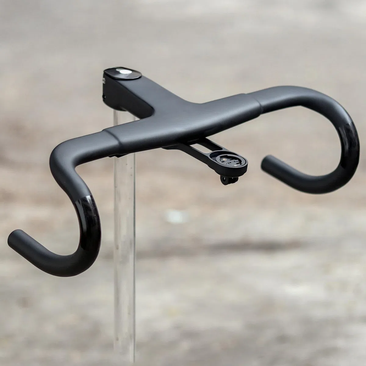 Attacco Bici Strada Carbonio Integrato Manubrio Mountain Bike in Carbonio | Componenti Ergonomici Antivibranti In Lega Di Alluminio Per Ciclisti Adulti E Giovani Compatibili Con Freni A