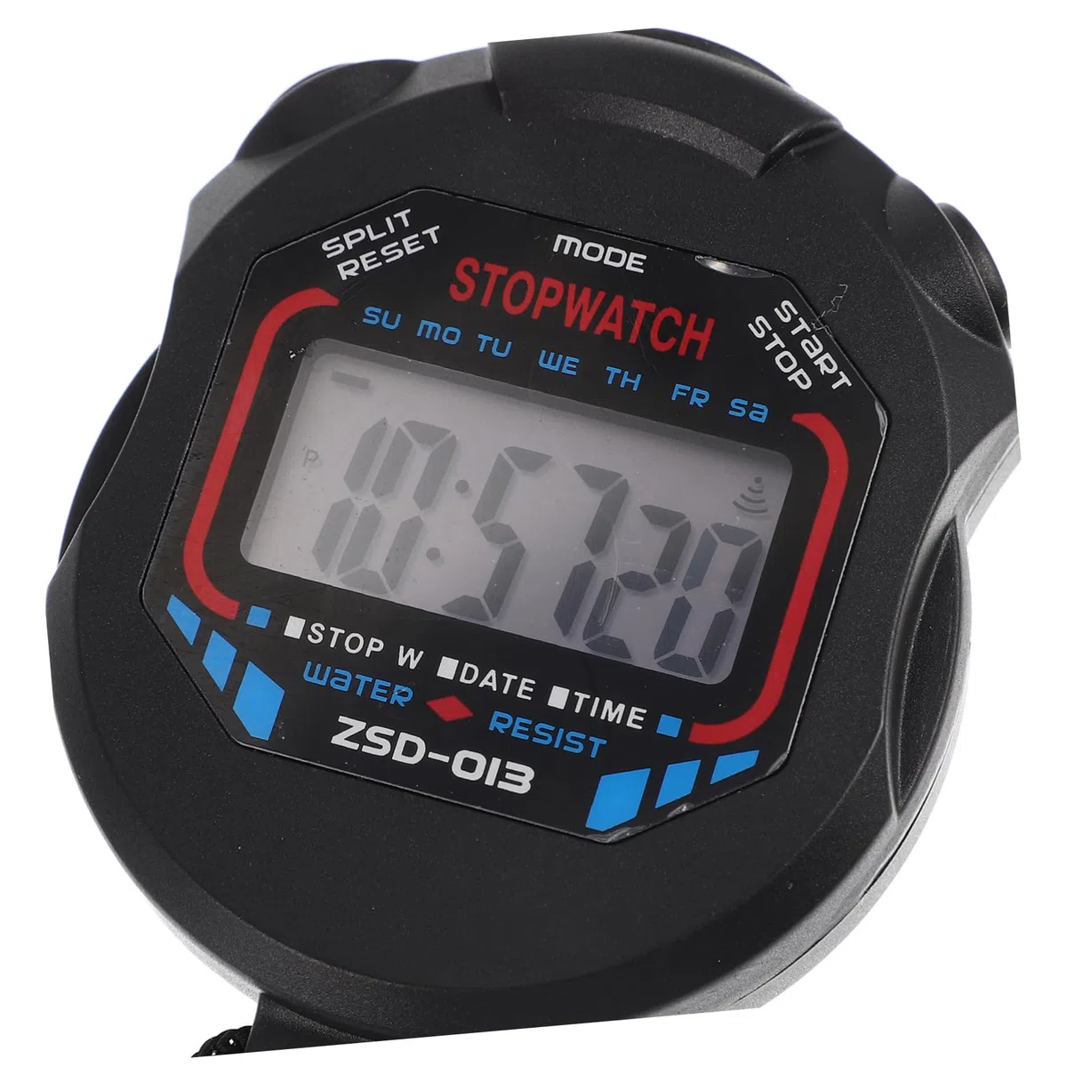 HANABASS 12 Cronometro Professionale Portatile per Sport con Allarme Display LCD per Fitness e Arbitri