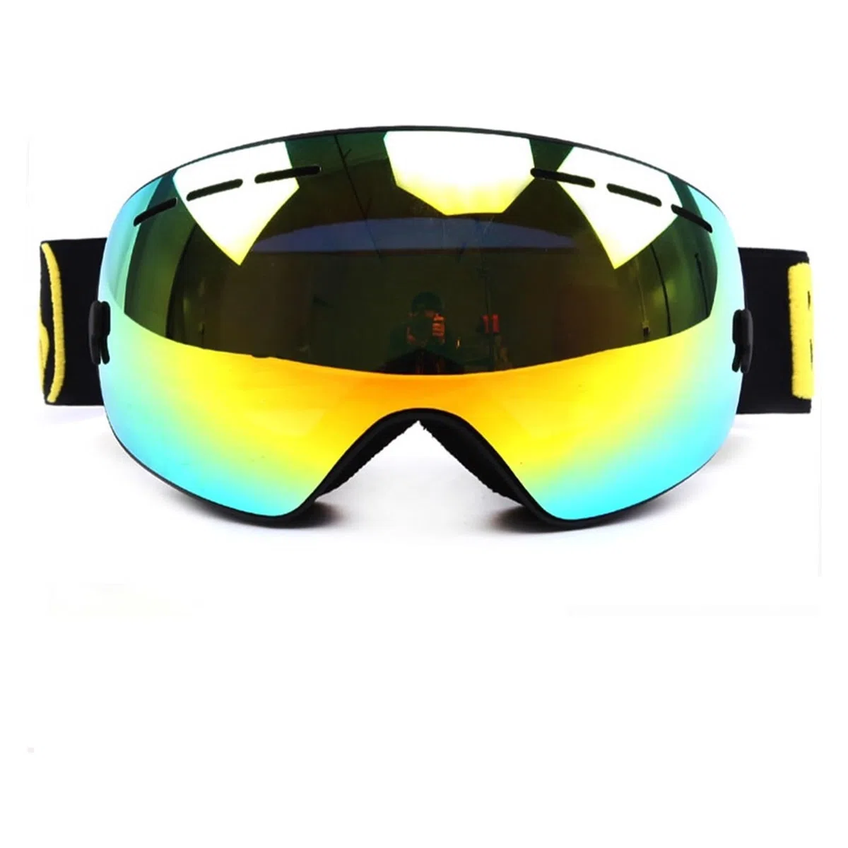 Occhiali da Sci Occhiali da Sci Doppi Strati UV400 Occhiali da Sci sferici a Specchio Occhiali da Sci Uomo Donna Occhiali da Neve 3100+Set Custodia Lenti Occhiali da Esterno