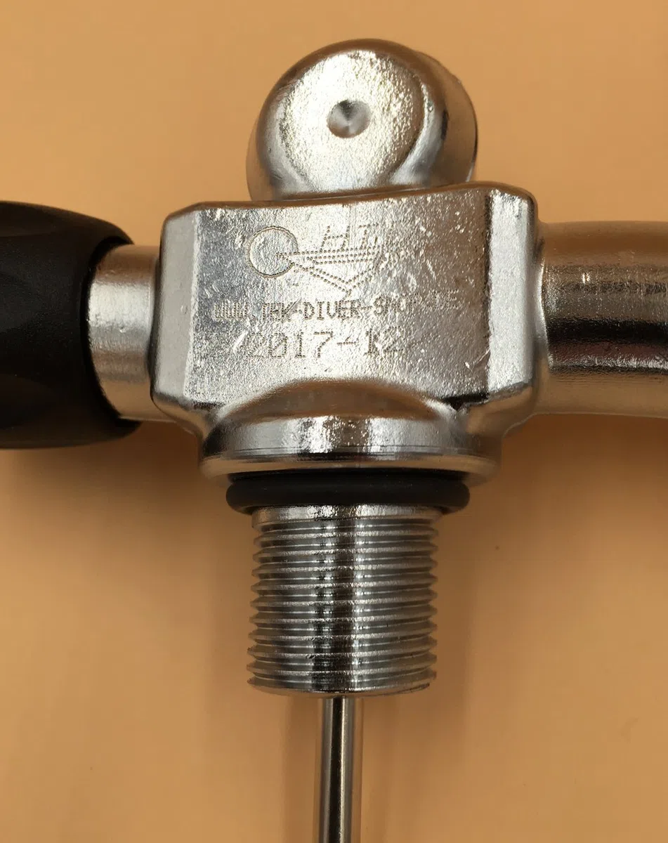 ponte 300bar, interasse 185 mm per aria compressa, bottiglie 171 mm M25 x 2