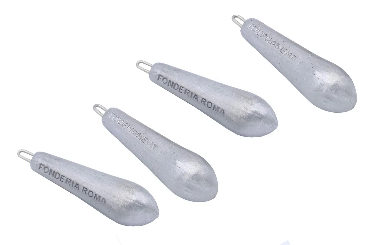Piombo Tournament anello inox, gr 125, confezione da 4 pz