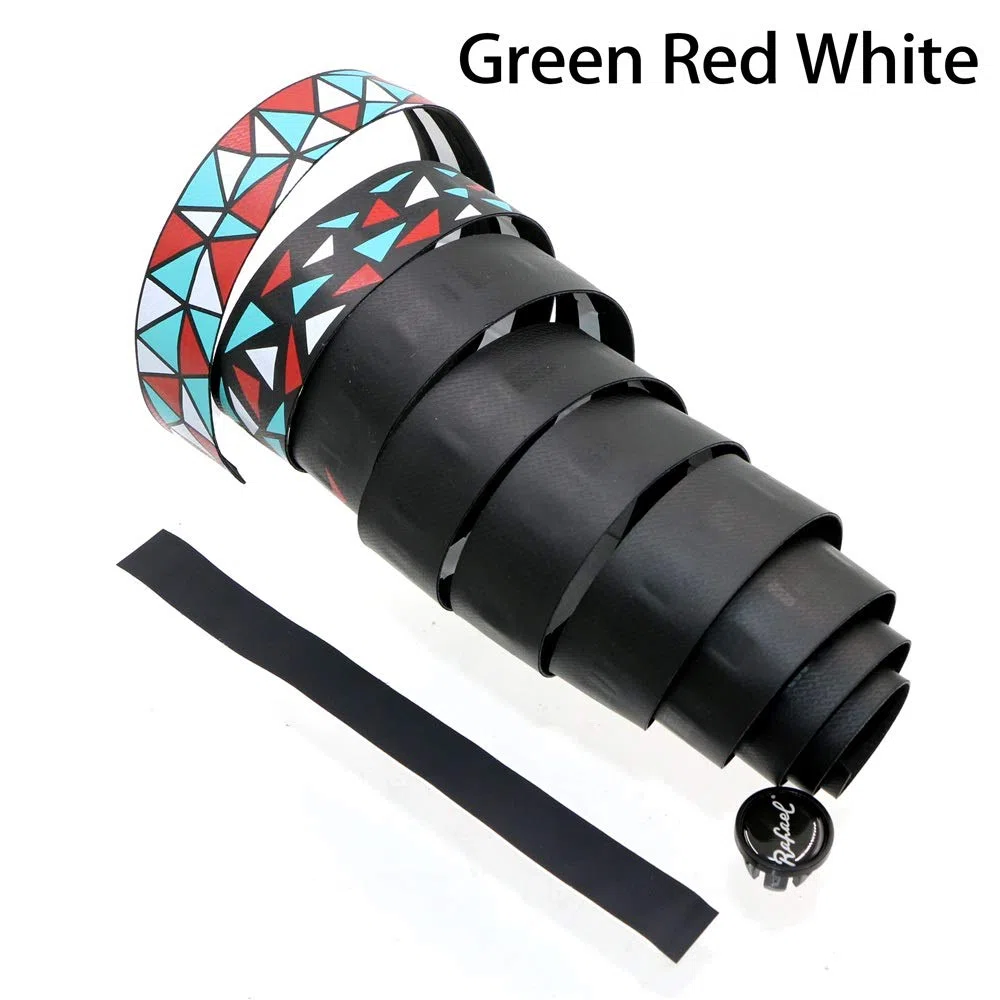 Nastro per Manubrio Bicicletta, Nastro Manubrio for Bici da Corsa, Nastro in Sughero Eva PU, Arcobaleno for Bicicletta, Professionale, smorzante e antivibrante