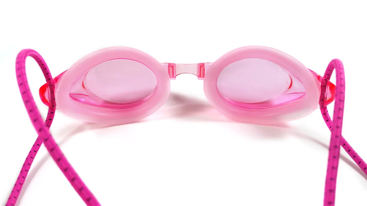 anti Fog corse occhialini da nuoto con regolazione rapida, cinghia elastica