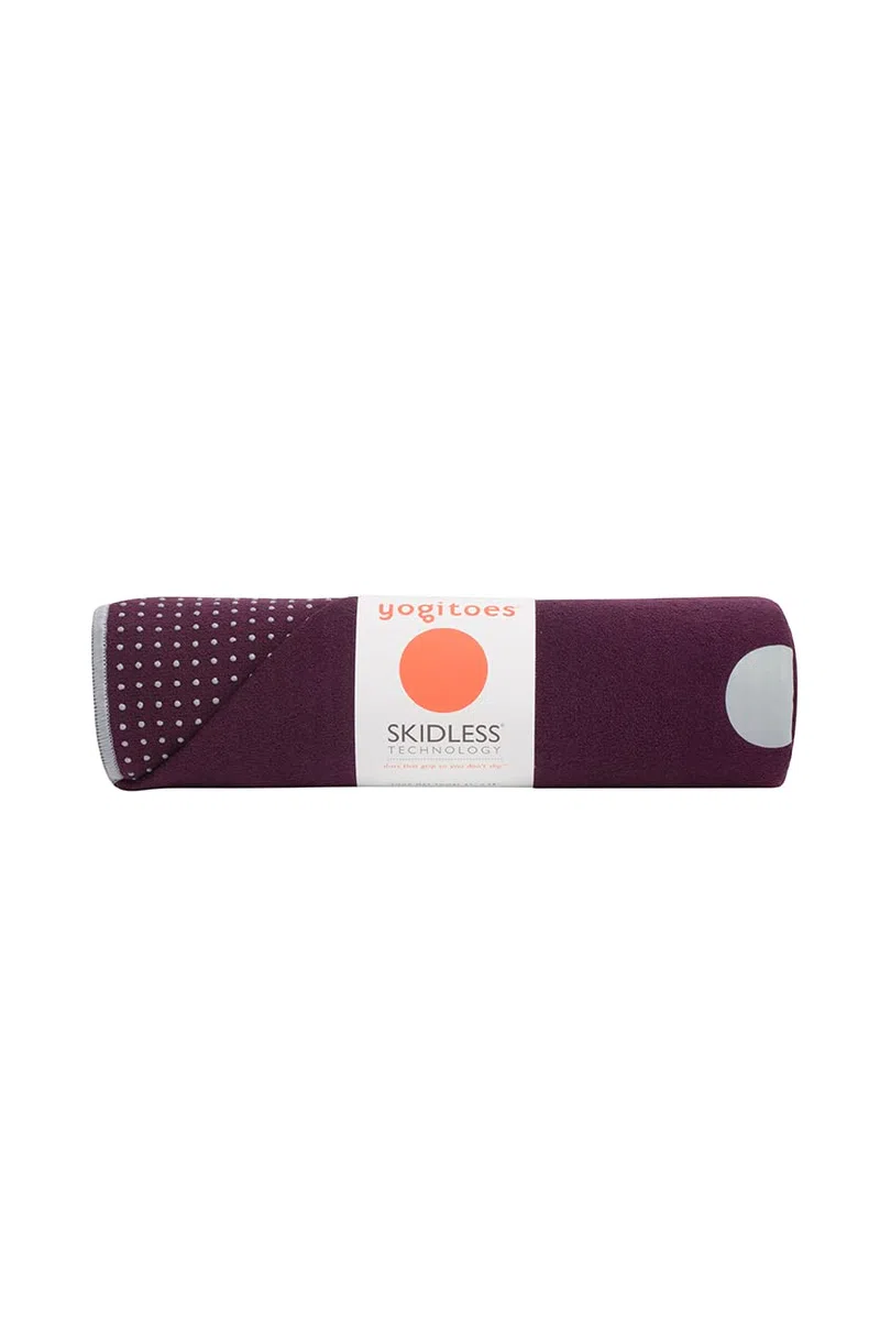 Manduka Yogitoes - Asciugamano da yoga con fondo antiscivolo in gomma, ad asciugatura rapida, per yoga, pilates, esercizio fisico, 190 cm