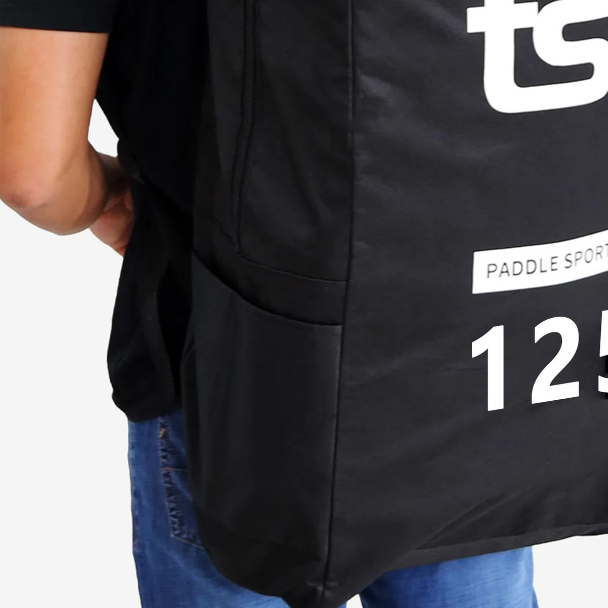 Generisch Borsa da trasporto per tavole da paddle – Borsa gonfiabile per zaino da 125 l, borsa per il trasporto per la tavola S-Up, zaino robusto per le tavole da paddle, kayak