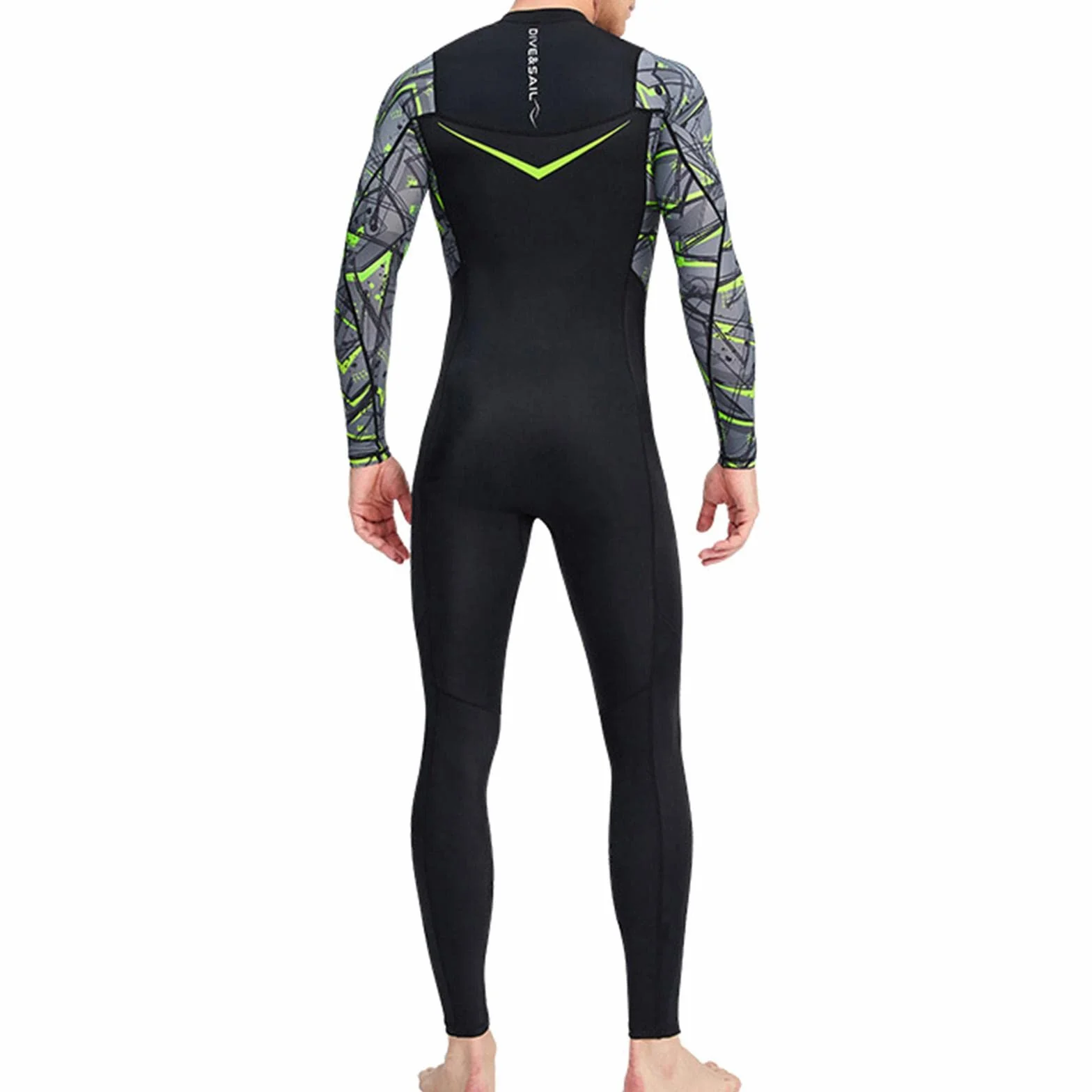 predolo Muta in Neoprene Da Uomo, Muta Da Sub Completa con Cerniera Frontale per Immersioni, Snorkeling, Surf, Nuoto