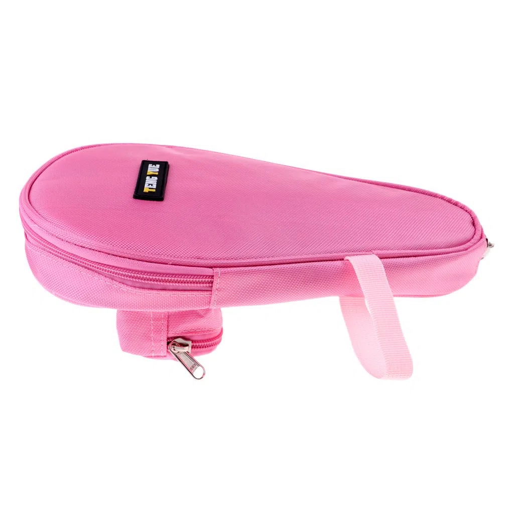 Custodia impermeabile for racchetta da tennis, custodia for mazza da paddle, pong, con cerniera/37(Color:Pink)