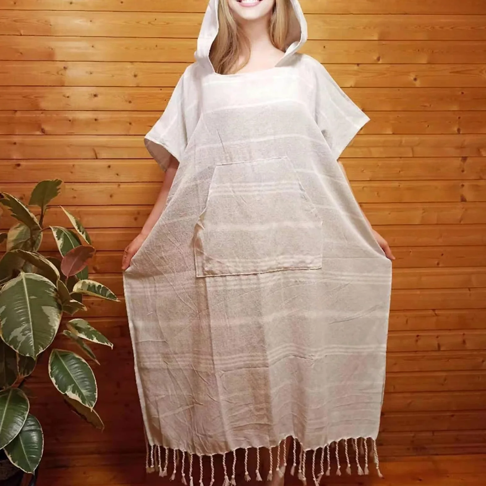 Poncho da surf con cappuccio, 120x90 cm, for uomo e donna, for nuotare, spiaggia, viaggi, asciugatura rapida, accappatoio, mantello, asciugamano bagno per Spiaggia e Sport Acquatici(Dark grey)