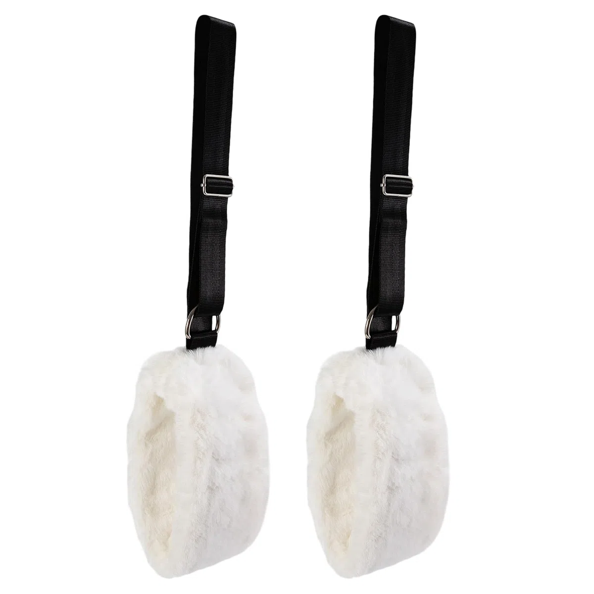 2 cinghie per Pilates Fuzzies, regolabili per Pilates Pilates, polsini in peluche per Pilate Cadillac Reformer, attrezzature per pilate per casa e studio, offrono comfort, stabilità e supporto durante
