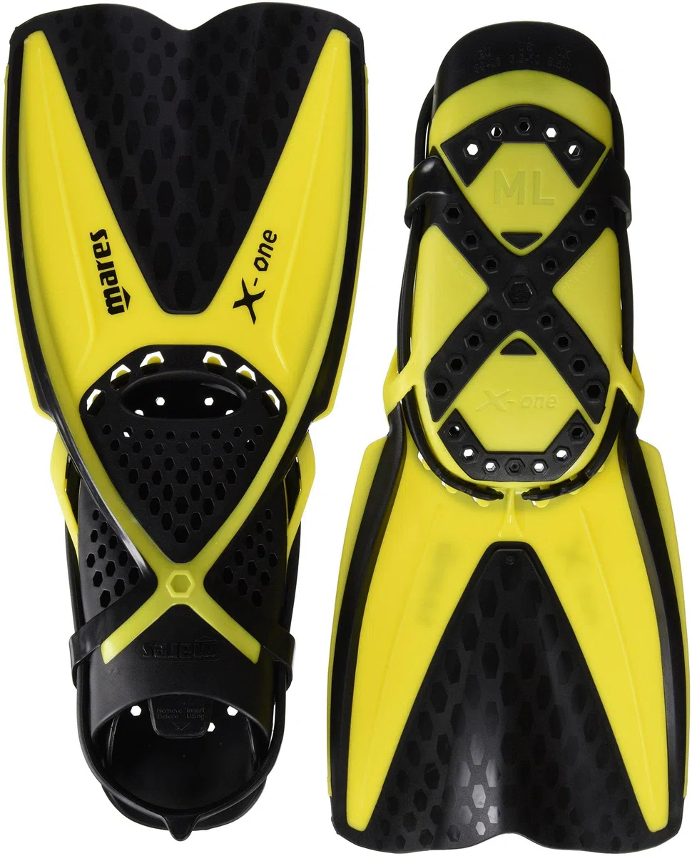 Mares Fins Pinne X-One Flipper – Giallo/YL, Medio/Grande SAYL ML Unisex-Adulto