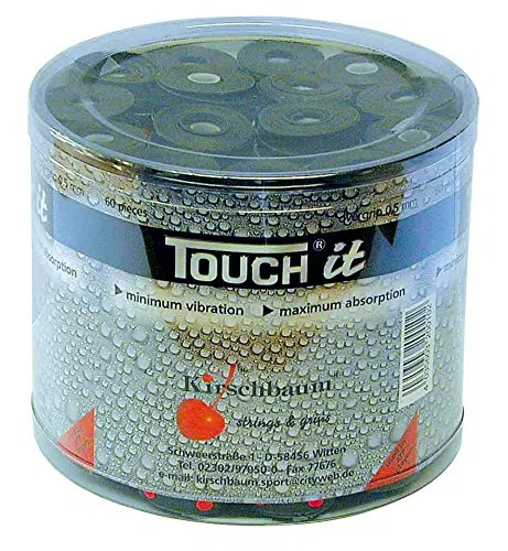 Kirschbaum Touch it PRO Over Grip, Bianco/Nero/Blu/Giallo/Verde