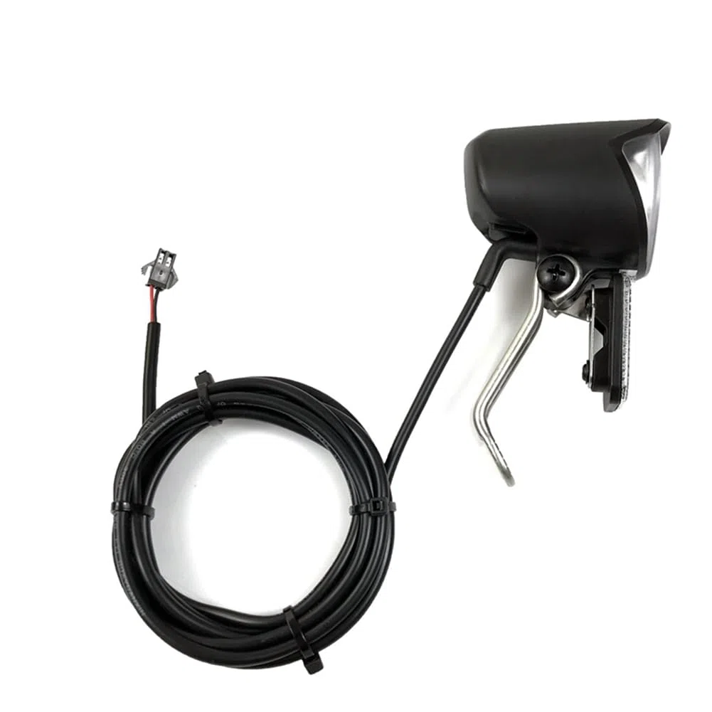 1 Pezzo Ebike LED Headlight 6V-60V Headlight Bicicletta Batteria al Litio Modifica Accessori Illuminazione LED Attrezzatura per Guida Notturna/Connettore SM