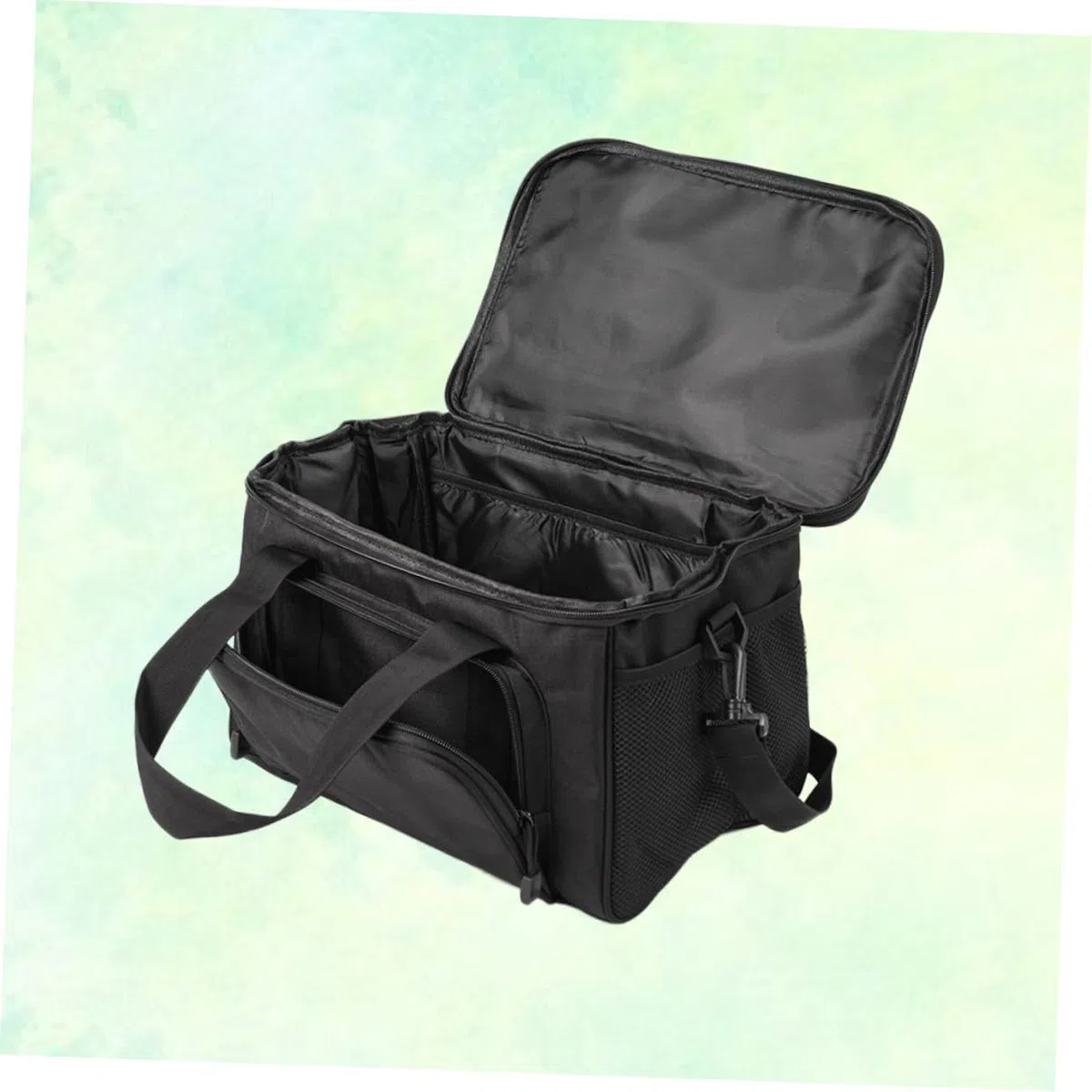 Borsa da Pesca Oxford Scomparti Multipli per Attrezzatura da Pesca Esterna