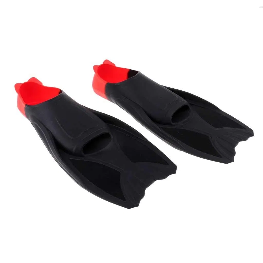pinne, Pinne da nuoto corte flessibili in silicone for allenamento