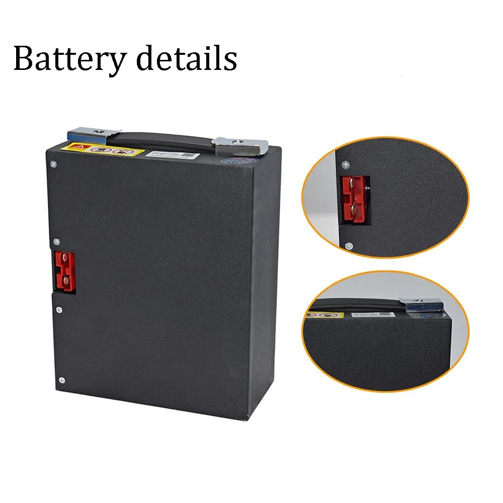 Transpallet Elettrico da 48 V 10 Ah 15 Ah Batteria al Litio Ferro fosfato LiFePO4 Carrelli di carico e Scarico da 48 Volt Pacco Batteria per carrelli elevatori manuali