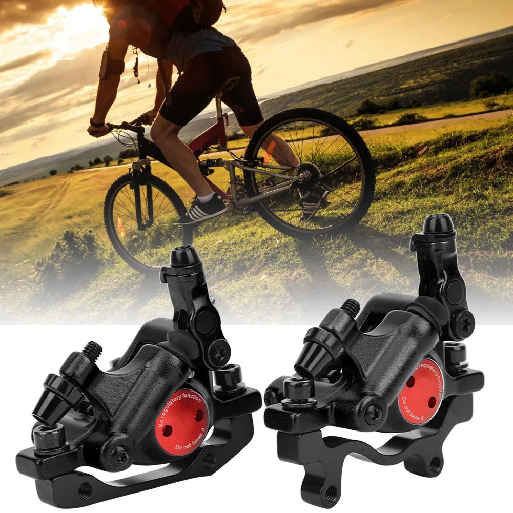 Set di Freni a Disco per Bici, Freno a Disco Idraulico per Bici in Lega di Alluminio HB-100 Set di Freni a Disco Idraulici per Trazione Anteriore Posteriore per Biciclette da