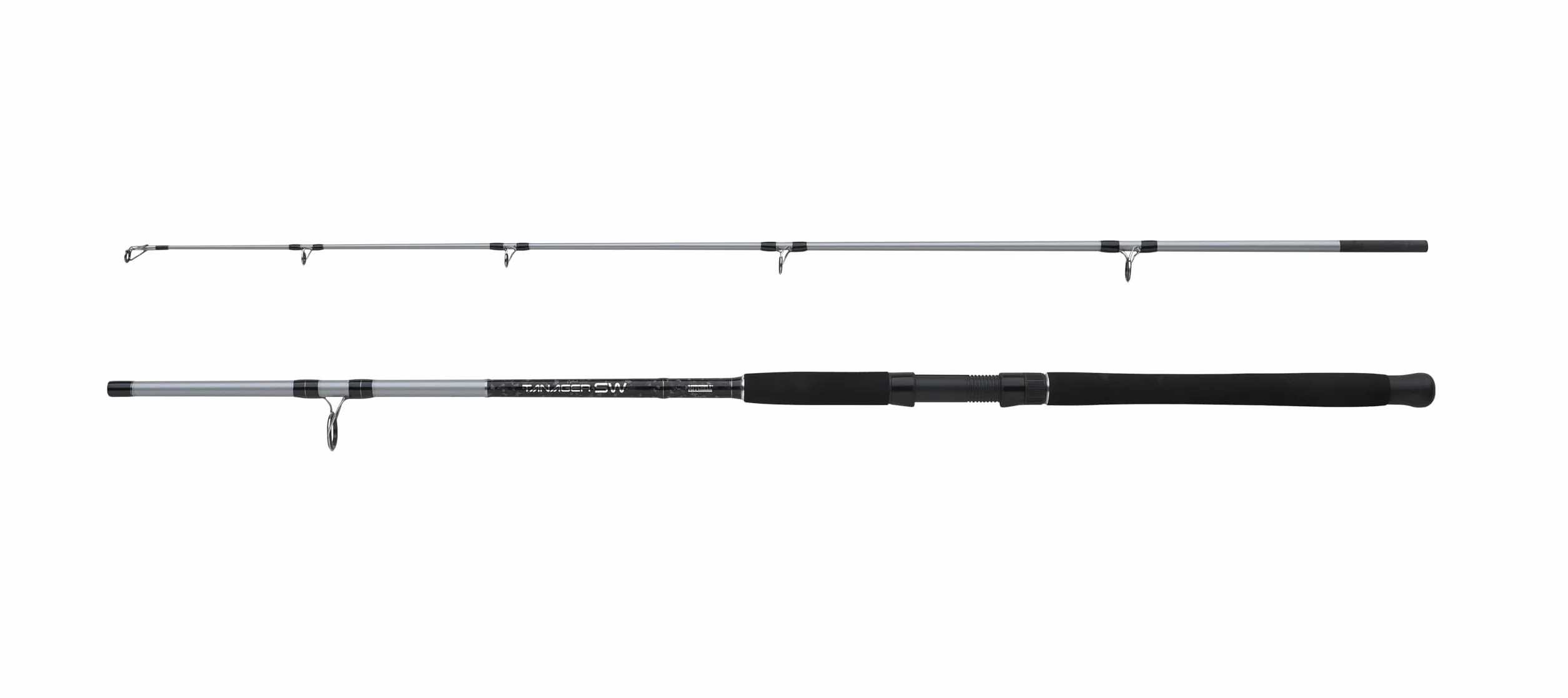 Mitchell Tanager SW Canna da barca | Fusto in grafite resistente all'acqua salata e anelli SW Proof | Per la pesca dalla barca | Merluzzo, merluzzo giallo e grongo in acqua salata | 2,40 m, 100-200 g