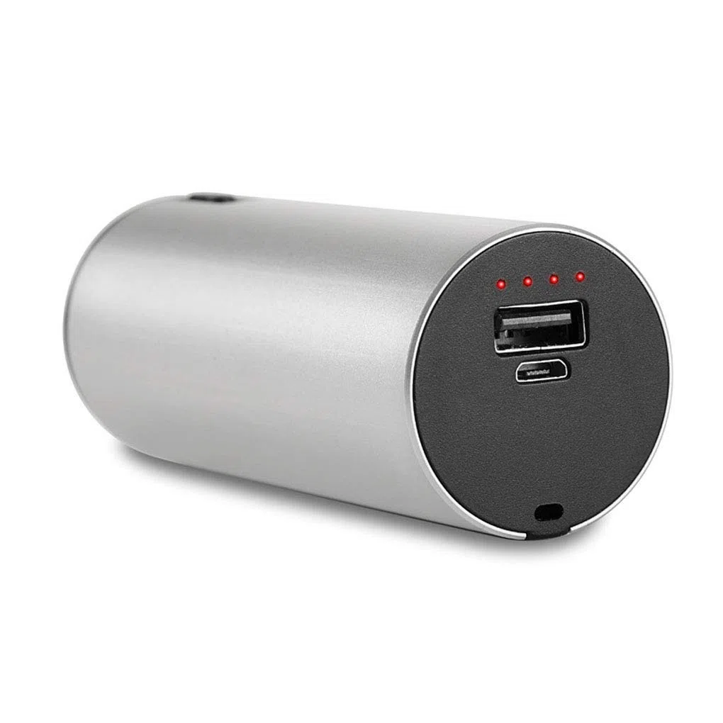 Scaldamani Ricaricabile, Power Bank, Illuminazione Torcia a LED abbaglianti, Scalda Tasca Portatile, Power Bank Elettrico per Riscaldamento USB