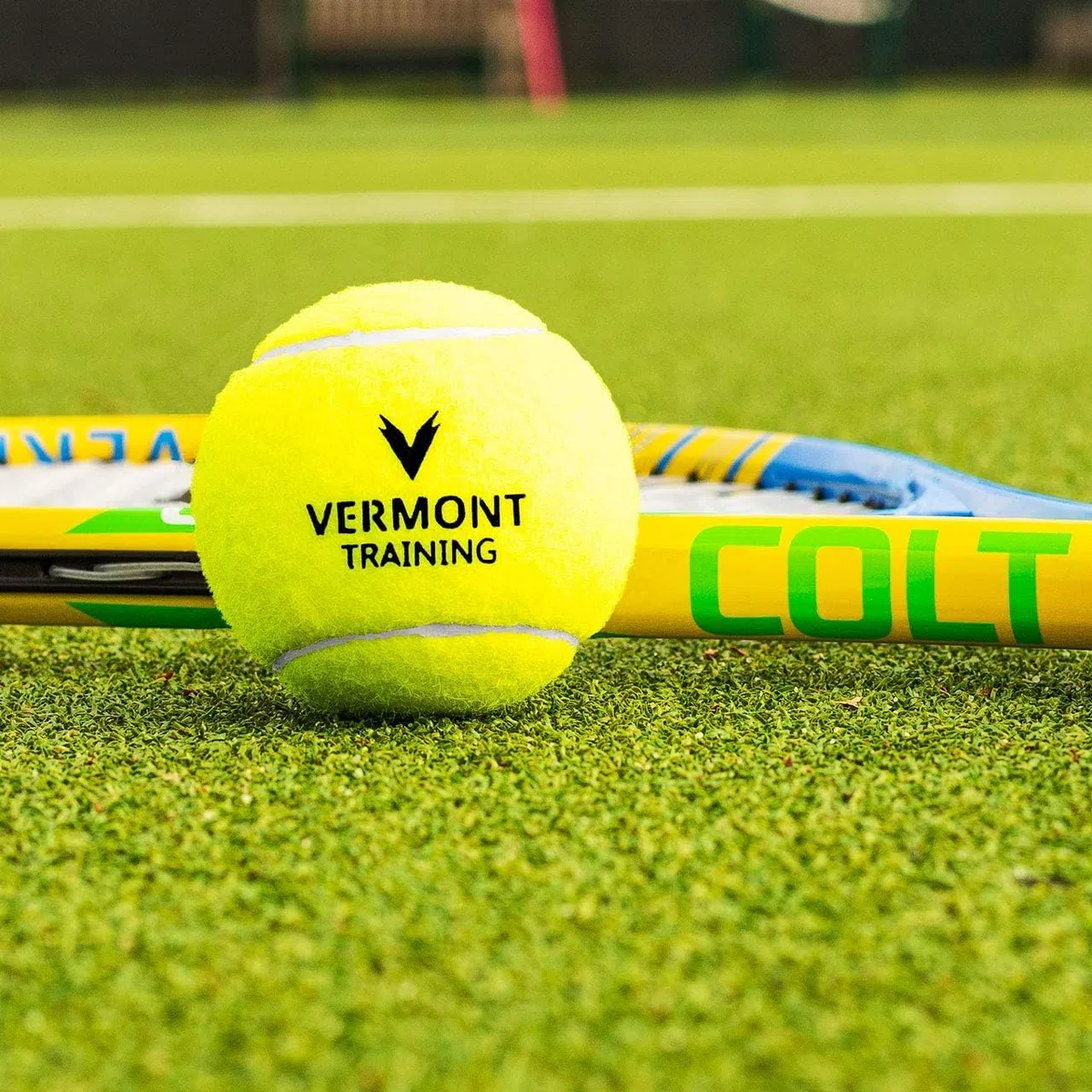 FORZA Vermont Palline Tennis Da Allenamento [60 Palline] | Senza Pressione Per Lunga Durata - Ad Alta Visibilità Per Tutte Le Superfici Di Gioco - Allenatori, Scuole E Club