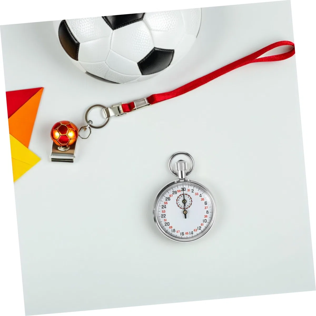 BESTonZON Cronometro Fisico in Metallo Cronometro Meccanico Da Secondi Per Esperimenti Fisici Timer Leggero Portatile Per Allenamento e Cronometraggio in Aula