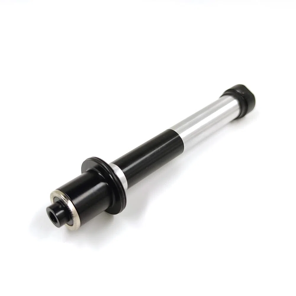 Sgancio Rapido MTB 1 pz. Mozzo Disco Center Lock Posteriore Perno di conversione QR 10mmx135 12x135 12x142 Ta Albero Passante con Tappo terminale Sgancio Rapido Bici(QRx135mm)