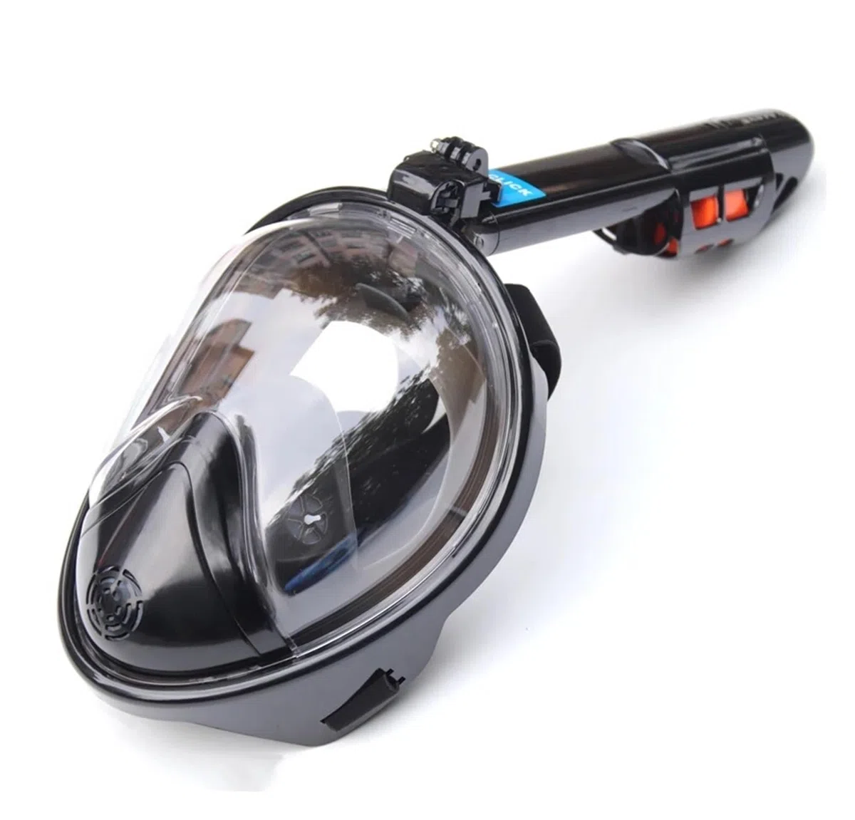 Maschera da Snorkeling Maschere da Snorkeling integrali con Vista panoramica, antiappannamento e antiperdita, per Nuoto, Snorkeling, subacquee Maschera Subacquea(Regular- Green,S/M)