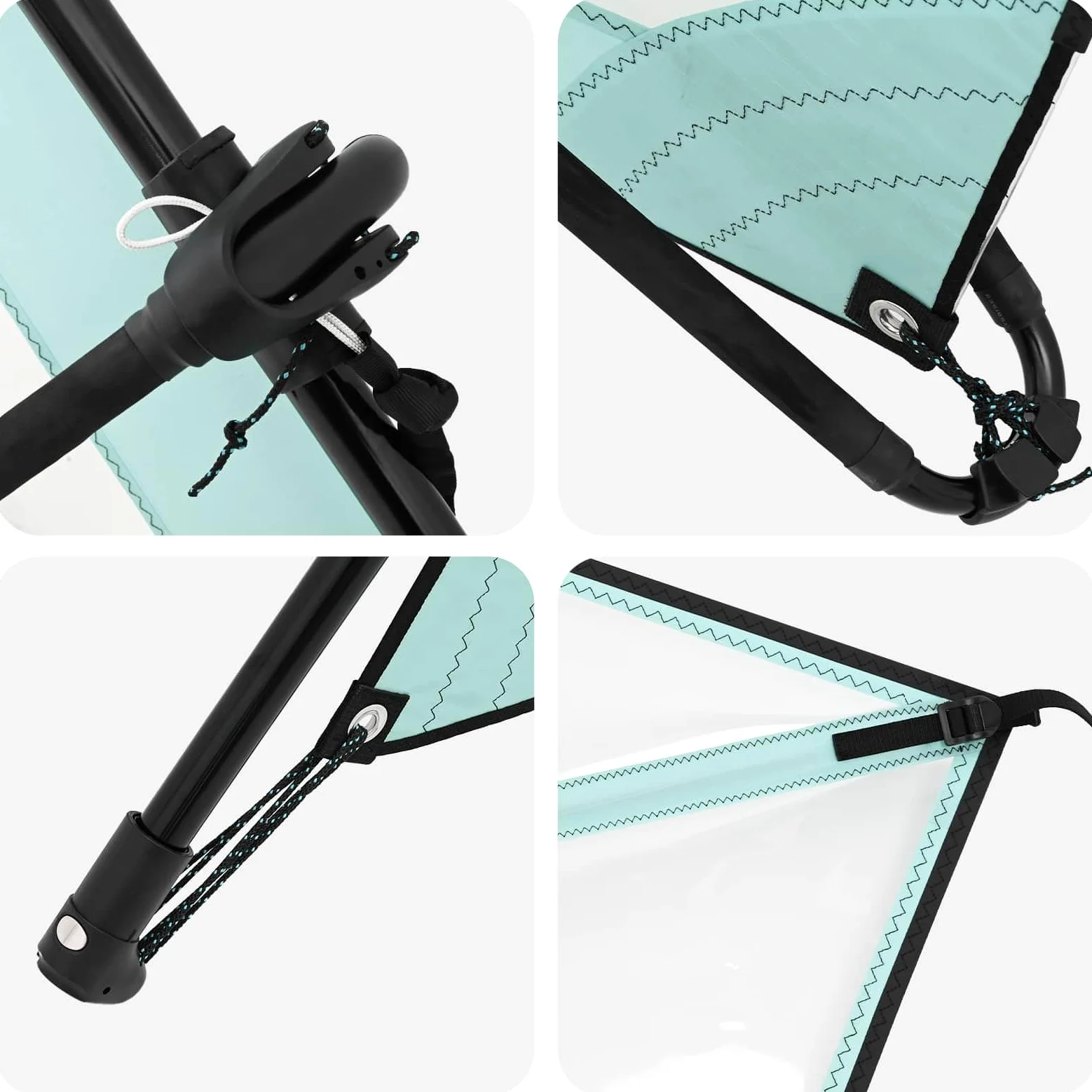 vidaXL Tavola da SUP gonfiabile con vela, in PVC, per esterni, oceano