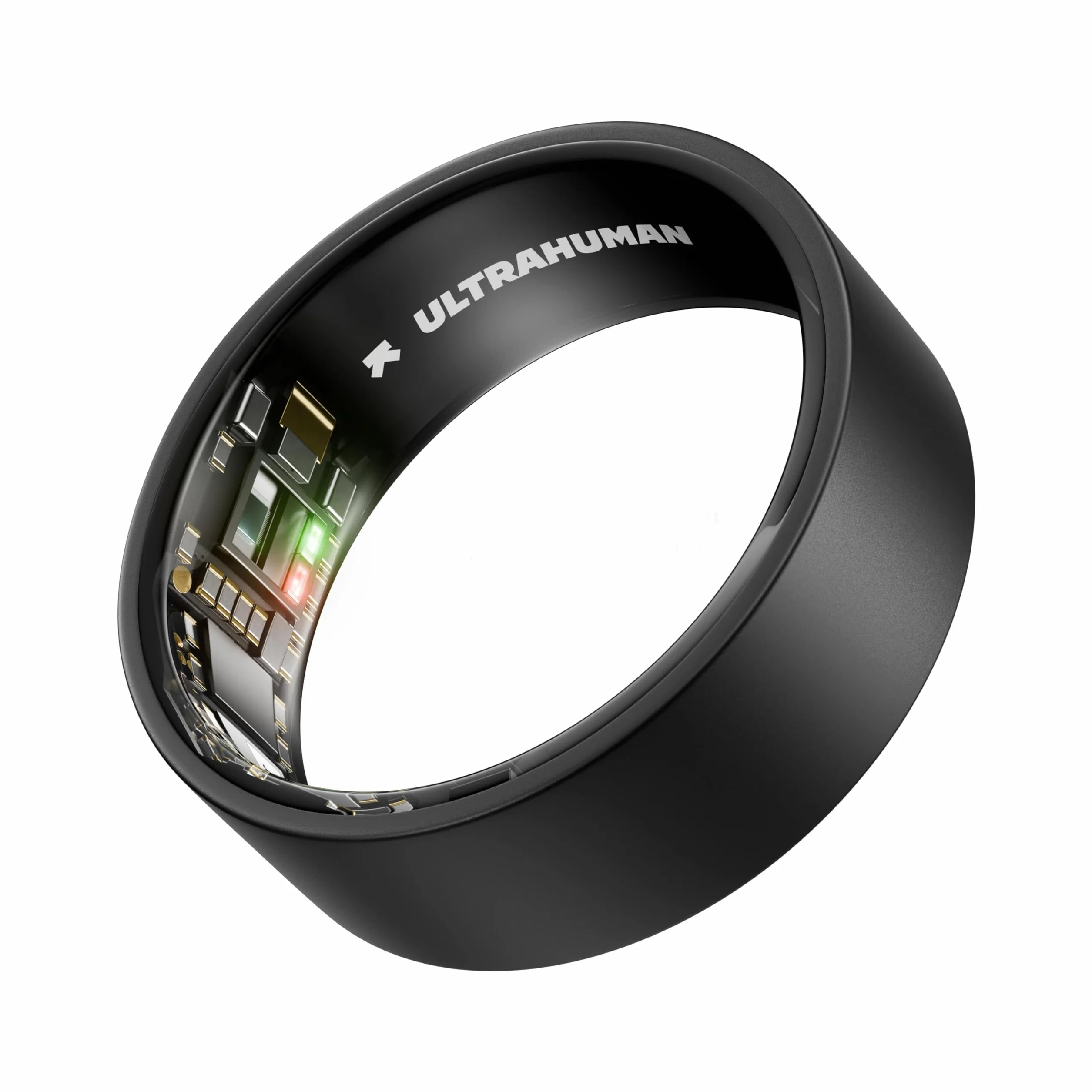 ULTRAHUMAN Ring Air – Sleep and Fitness Tracker, Smart Ring for Men and Women, No App Fee for Standard Features, Up to 6 Days Battery Life (Size 8)
