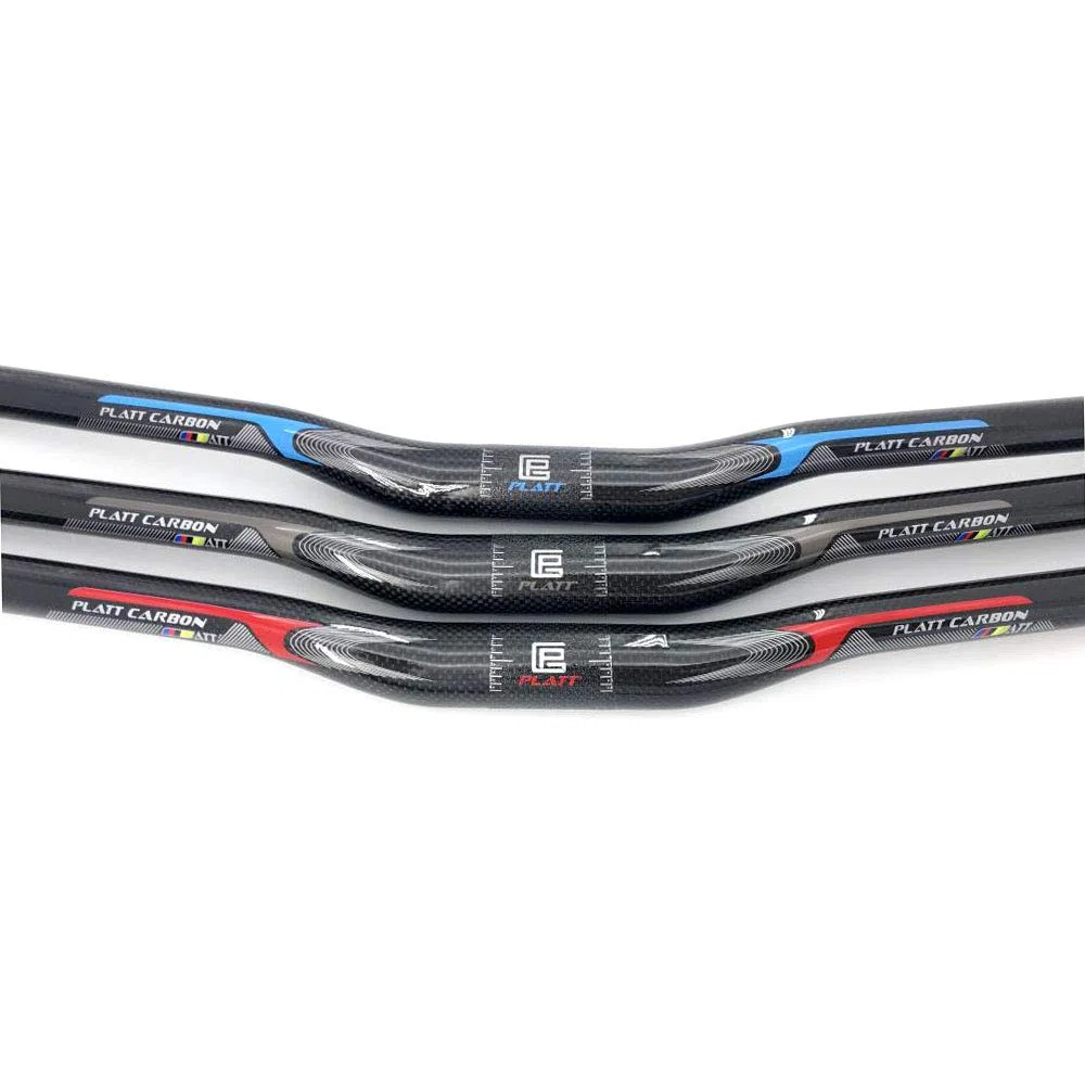 Manubrio Mtb Fibra di carbonio completa Mtb. Manubrio Swallow Light 3K Gloosy flat 31.8mm * 500 520 540 560 580 600 620 640 660 680 700 720 740 760mm Manubrio Mtb Carbonio (Color : 660mm)