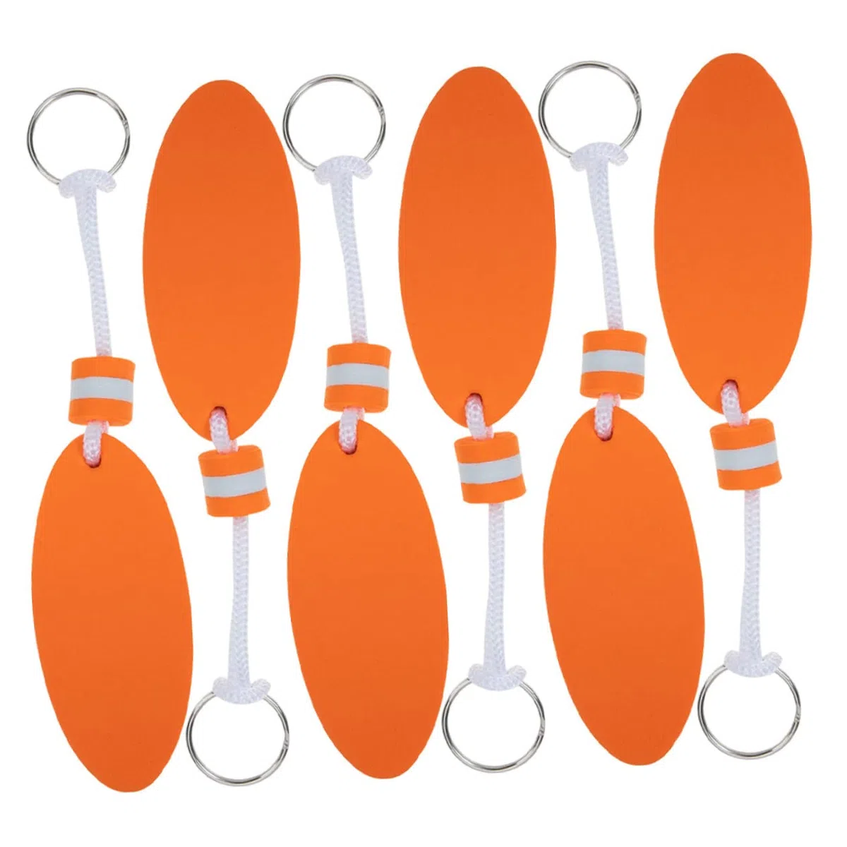 5 Set Di Portachiavi Galleggianti in Materiale Eva Portachiavi Luminosi Per Sport Acquatici Portachiavi Da Viaggio Robusti E Facili Da Trasportare 6 Pezzi * 5