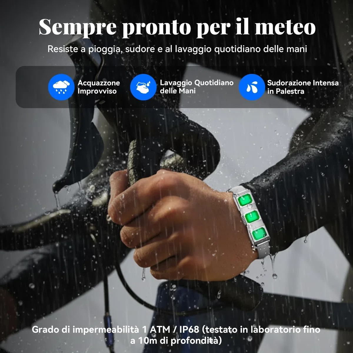 Fitness Tracker Smartwatch alla Moda senza Display per Uomo Donna | 24/7 Attività Sonno con Frequenza Cardiaca Ossigeno nel Sangue HRV, 20 Giorni, 170+ Modalità Sportive, nessun ABO Richiesto