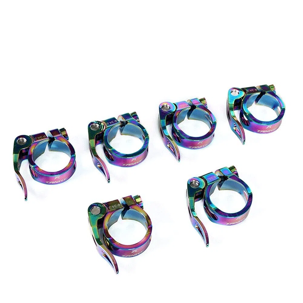 Morsetto reggisella bici Morsetto reggisella bici, Morsetto reggisella, Morsetto reggisella bici Morsetto reggisella bici da strada Morsetto tubo sella a sgancio rapido 31,8/34,9 mm Reggisella in lega
