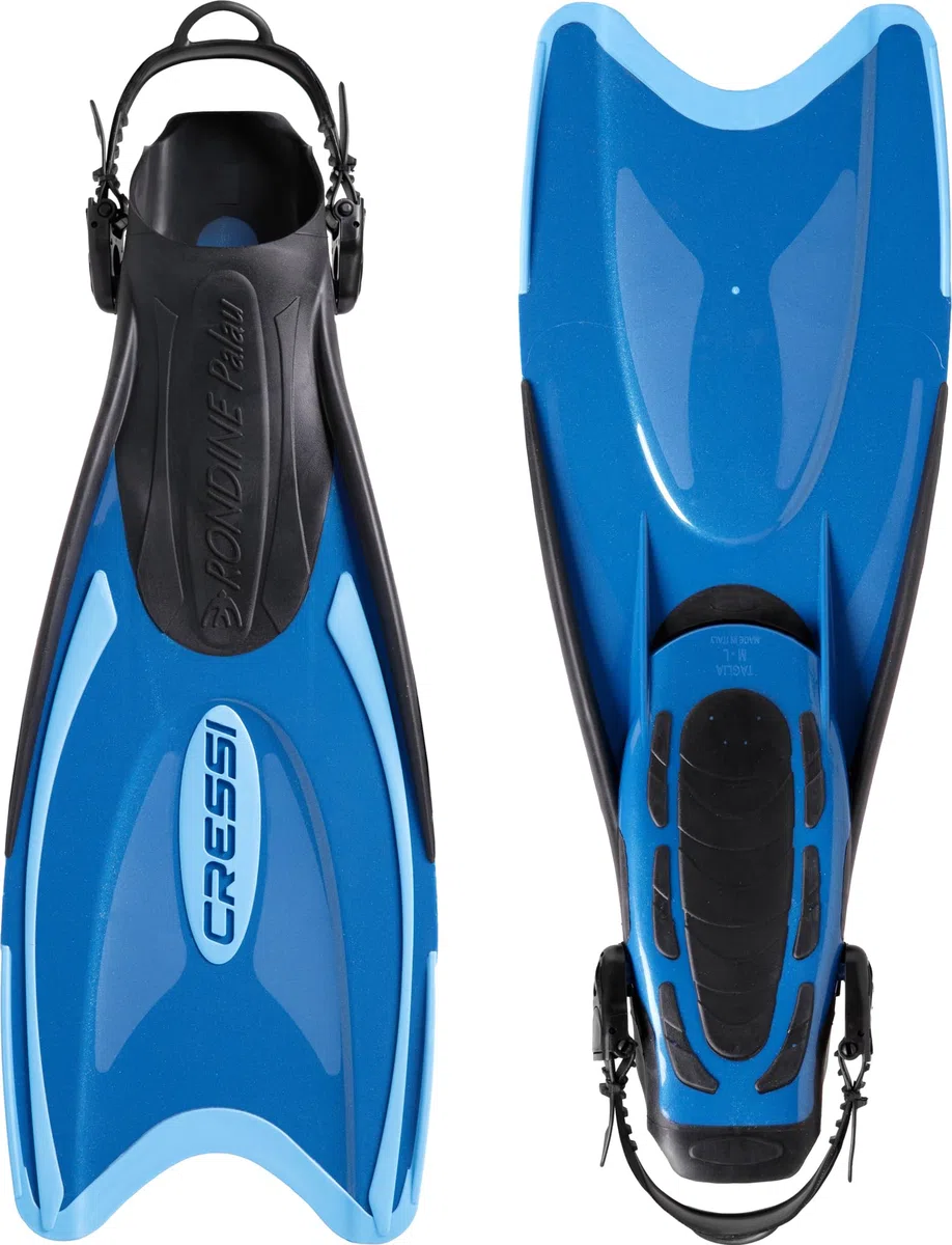Cressi Palau, Pinne Regolabili per Immersioni, apnea e Snorkeling Unisex