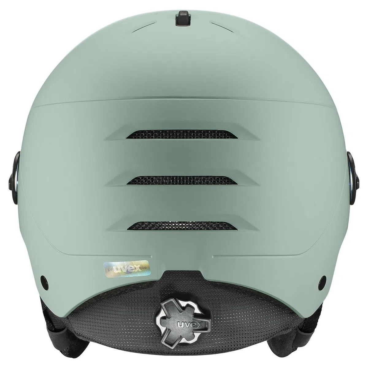uvex wanted visor, casco da sci Unisex adulto, oxid green matt, 58-61 cm